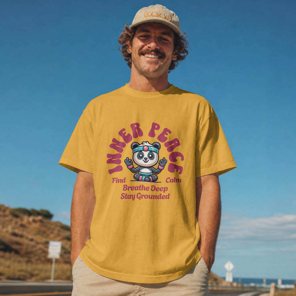 Meditating Panda T-Shirt