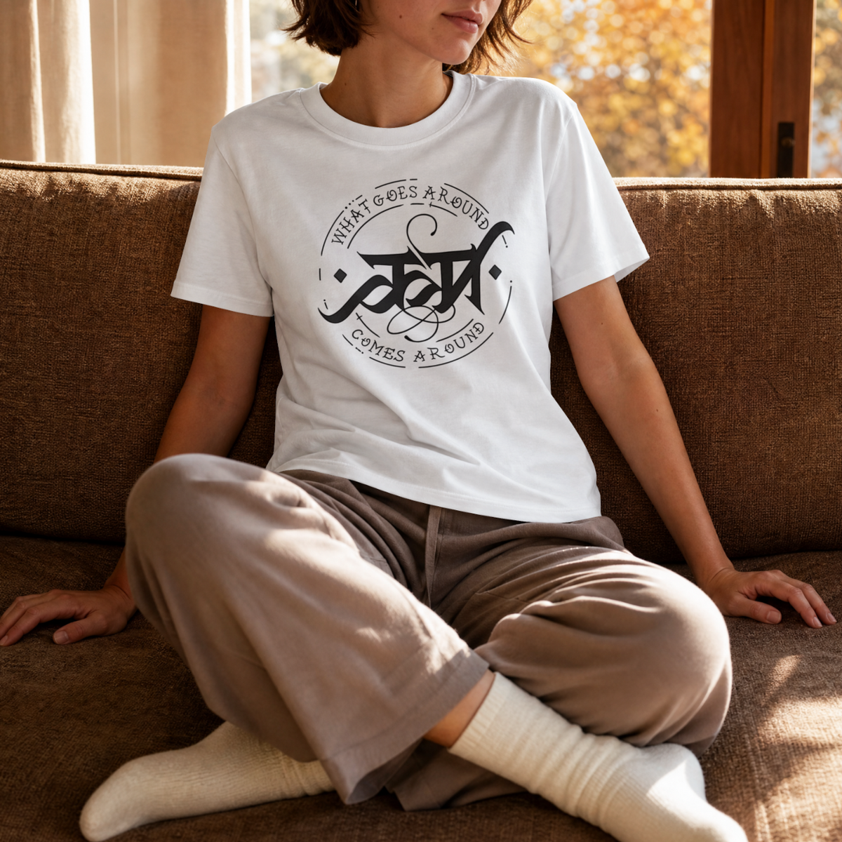 Karma - Typography T-Shirt