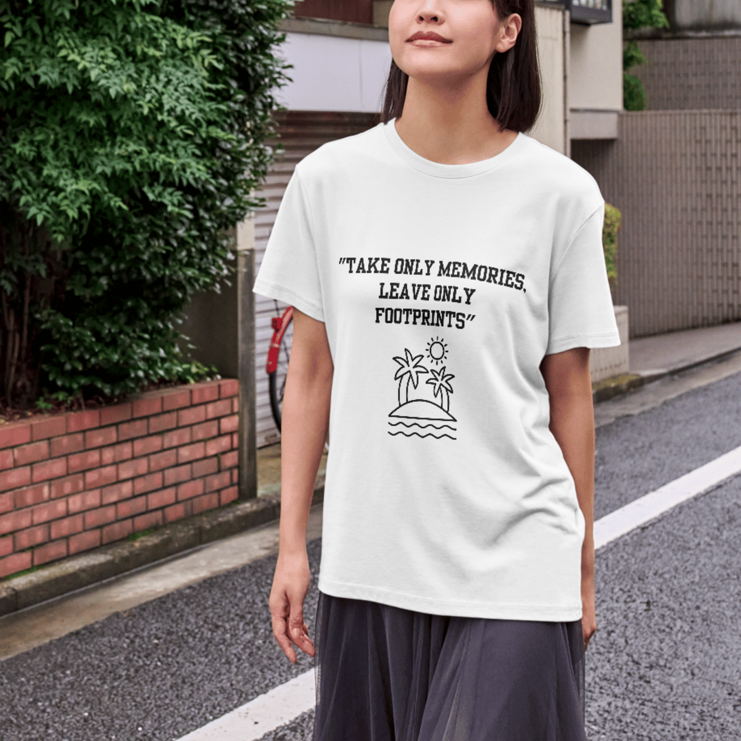 Take only memories Travel t-shirt for Woman