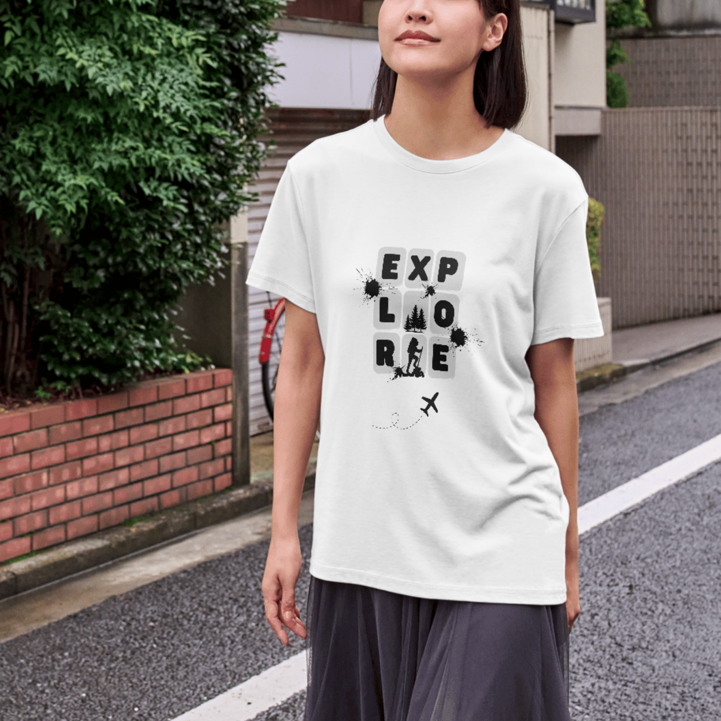 Explore Travel T-shirt for Woman