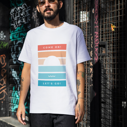 Colorful print Travel T-shirt