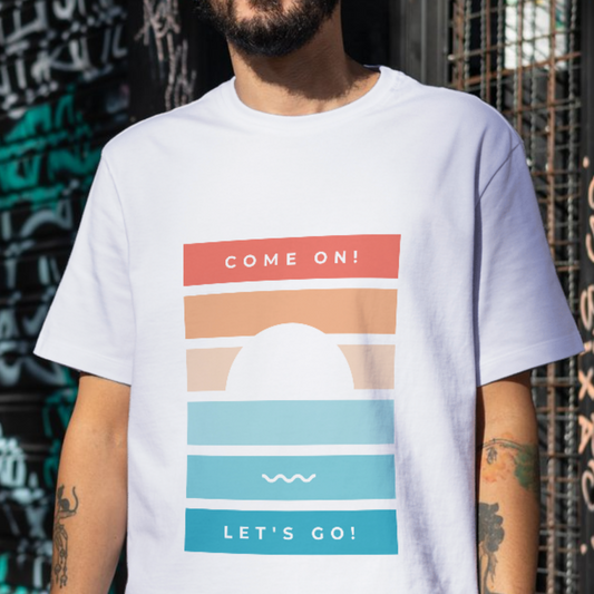 Colorful print Travel T-shirt