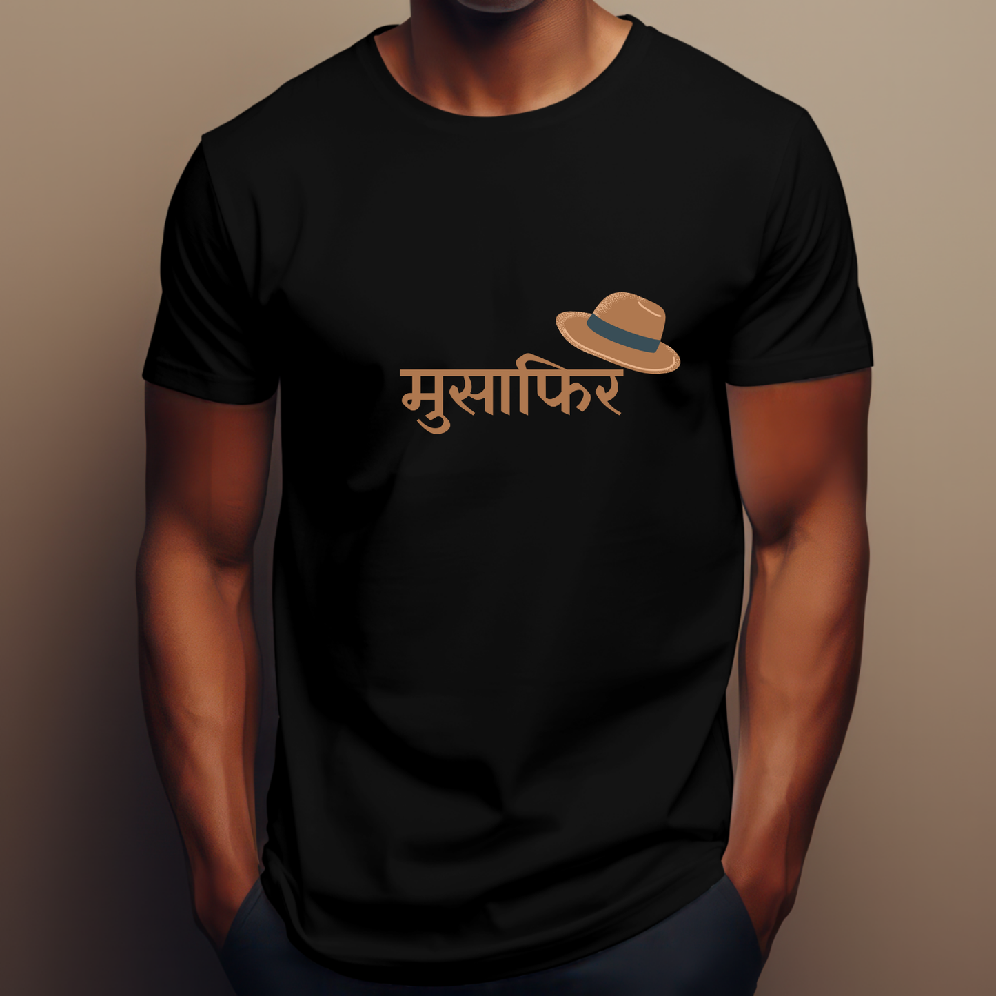 Musafir with hat Travel T-shirt