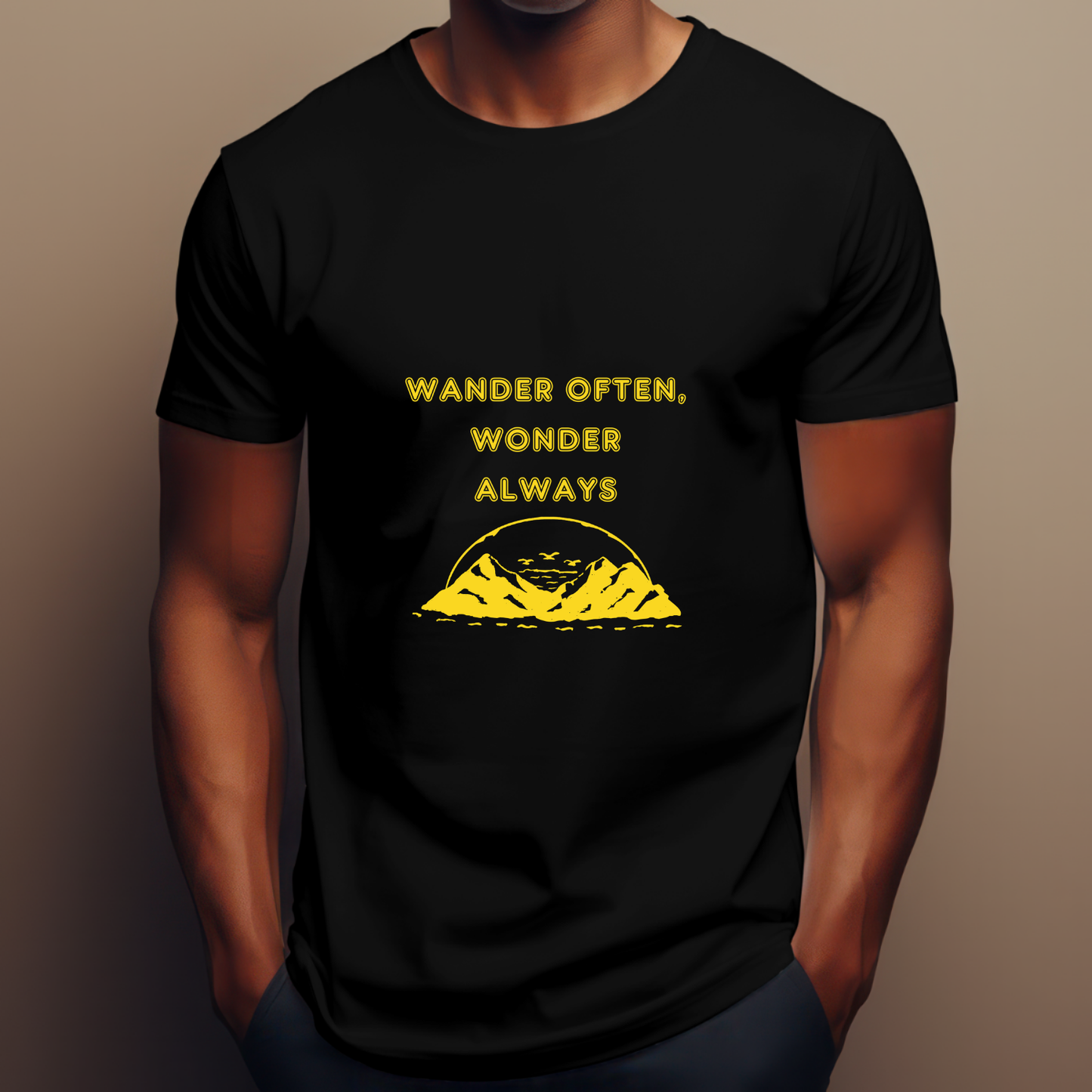 Wander Often, Wonder Always travel T-shirt