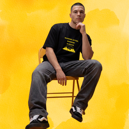 Wander Often, Wonder Always travel T-shirt
