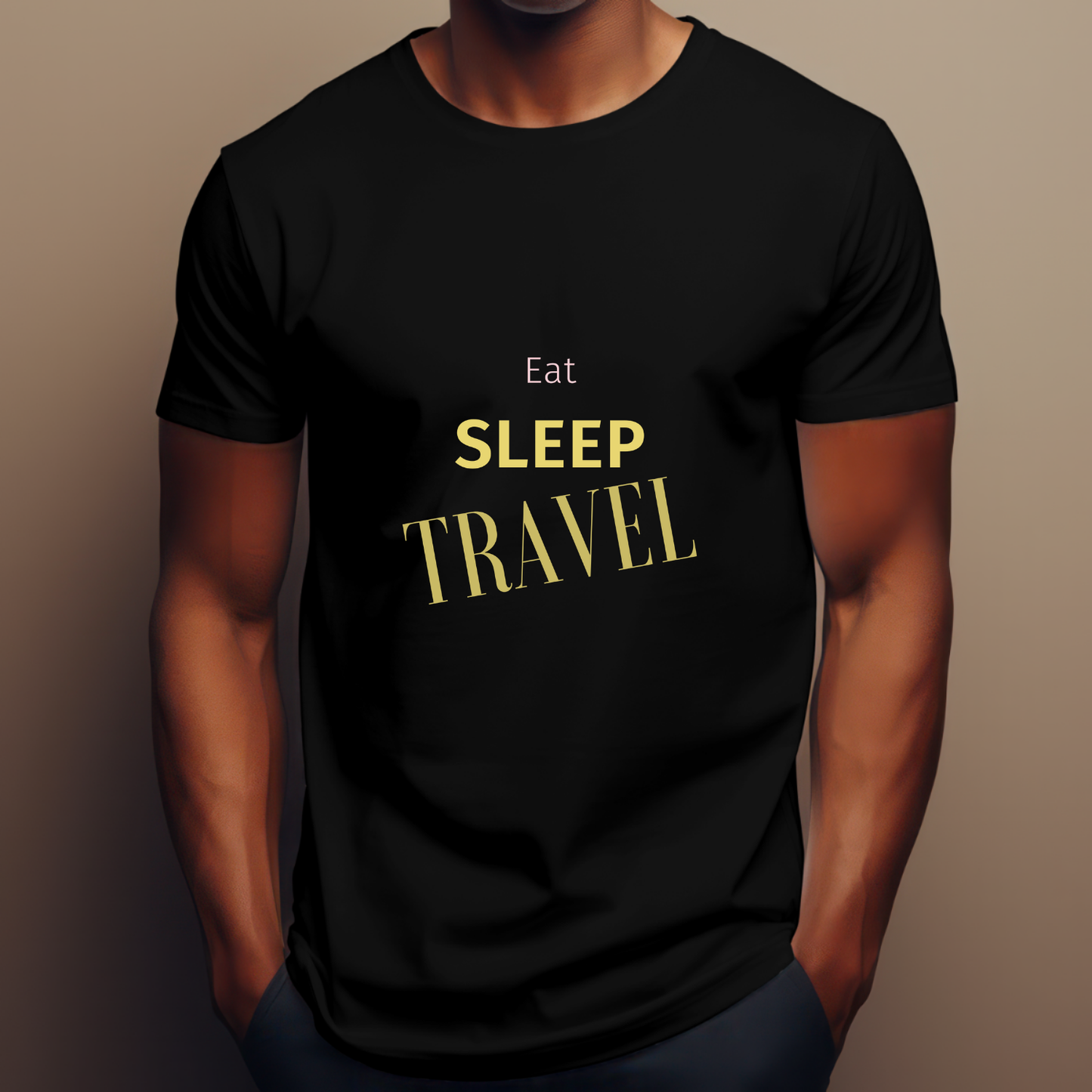 Eat, Sleep Travel saying Travel T-shirt