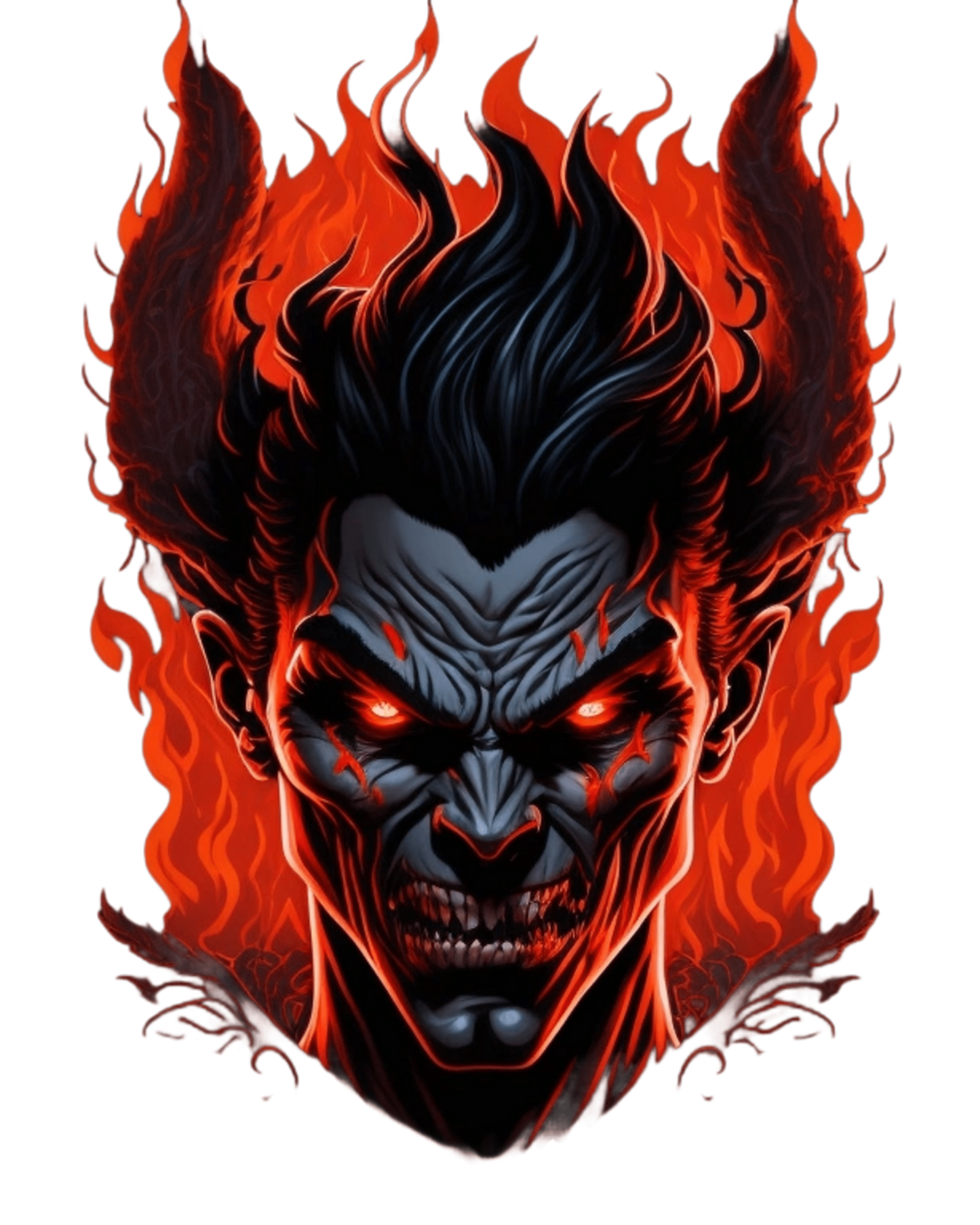 The Last Flame Flickers -Men's Oversized T-shirt for bike lover and rebels