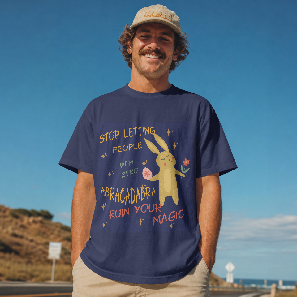 Cute Bunny Funny Graphic T-Shirt