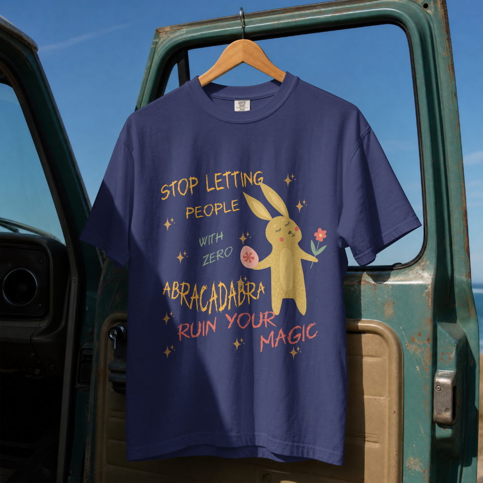 Cute Bunny Funny Graphic T-Shirt