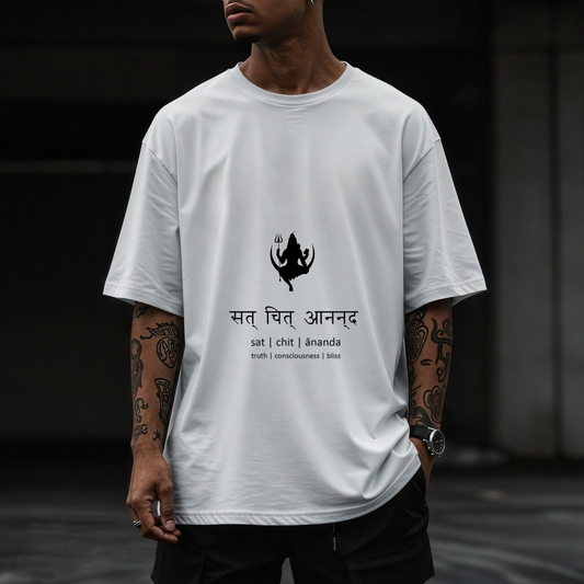 Turth,consciousness,bliss - Sanskrit quote Shiva T-shirt