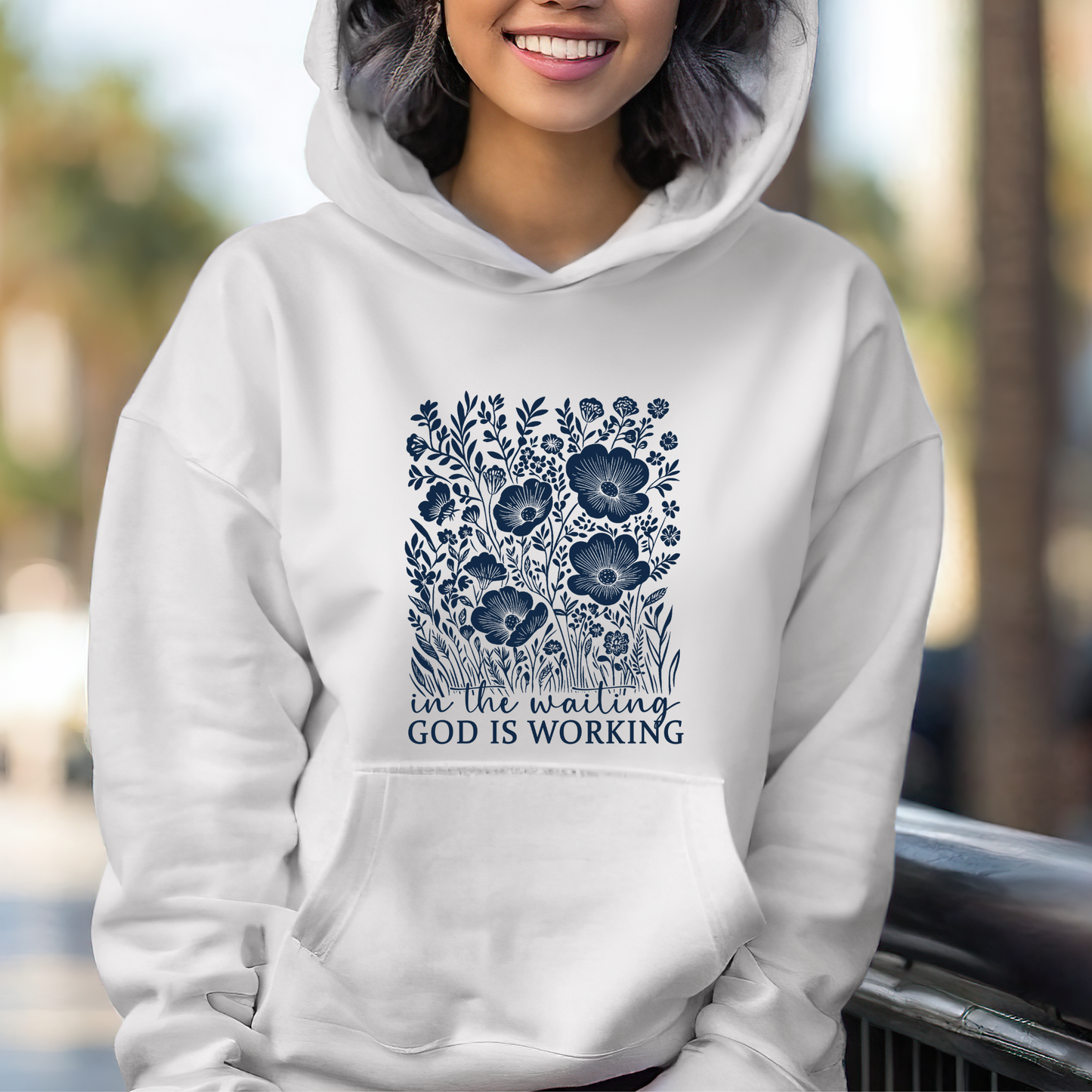 Floral Unisex Hoodie